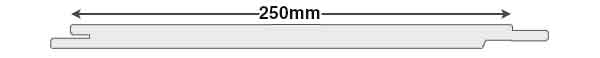 PVC panel width